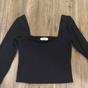 Black Babaton Contour Long Sleeve Top